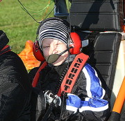 Sascha Müller mit 9 Jahren jüngster XCitor-Passagier
